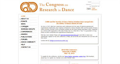 Desktop Screenshot of cordance.org